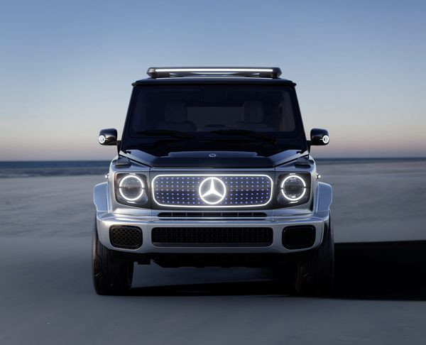 Le concept électrifié Mercedes-Benz EQG embarque quatre moteurs électriques