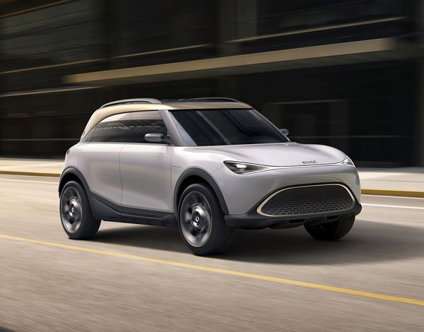 Le smart Concept #1 annonce un SUV compact électrique cinq places