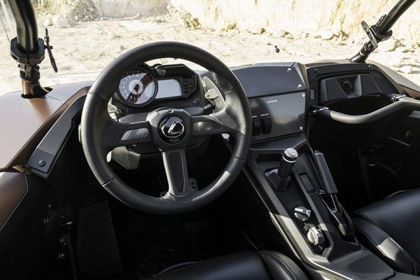 Le concept Lexus ROV repose sur une carrosserie légère fixée à un cadre tubulaire