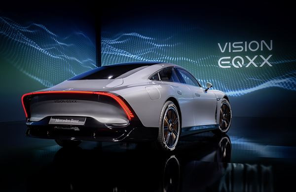 Le concept Mercedes Vision EQXX vise l'efficience électrique