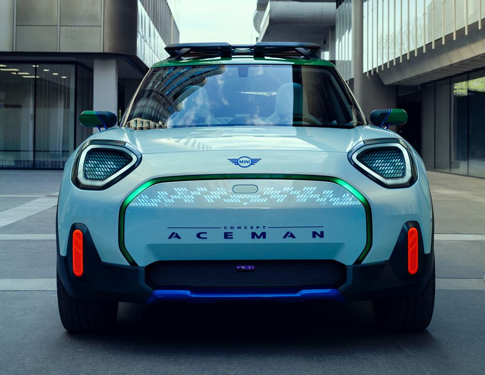 Le concept de crossover urbain électrique Mini Aceman se concentre sur l’essentiel