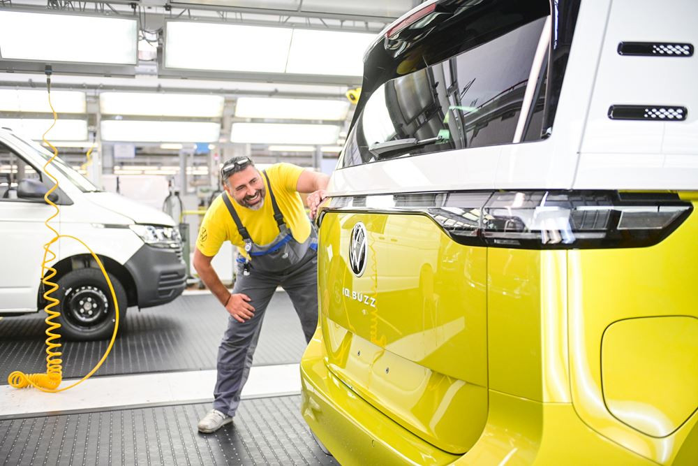 Le site Volkswagen de Hanovre va produire jusqu'à 130 000 ID. Buzz électrique par an