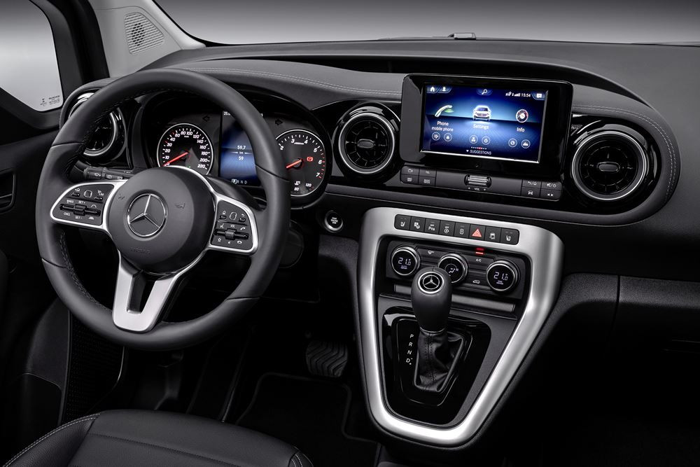 Le ludospace Mercedes Benz Classe T offre beaucoup d’espace