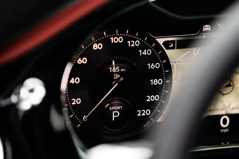 La Bentley Continental GT Convertible S est axée sur les performances de conduite