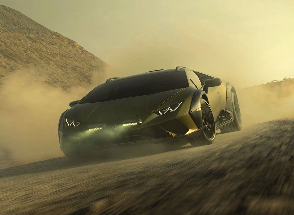 Lamborghini Huracán Sterrato : une hypercar tout-terrain à moteur V10 et transmission intégrale