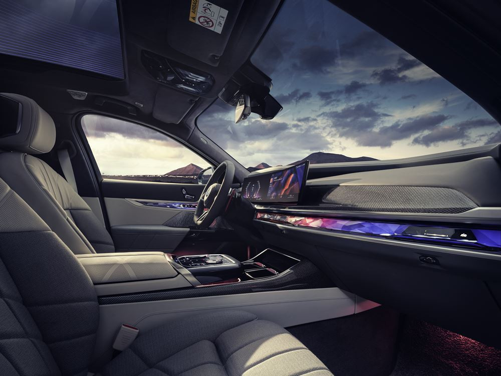 La BMW Série 7 vise un confort élevé sur les longs trajets