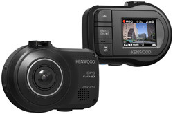 La dashcam Kenwood DRV-410 dispose d'une résolution supérieure au Full-HD