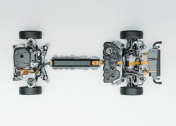 Le moteur hybride rechargeable Volvo offre une autonomie électrique jusqu'à 91 km
