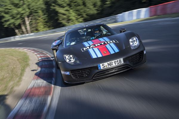 La Porsche 918 Spyder effectue la boucle nord du Nürburgring en moins de sept minutes