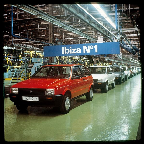 La Seat Ibiza sillonne les routes depuis 30 ans