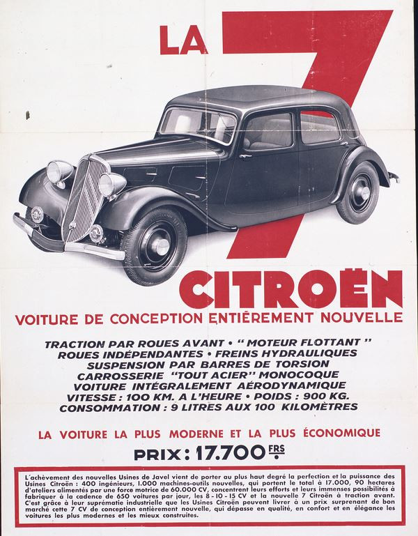 Citroën célèbre les 80 ans de sa Traction Avant