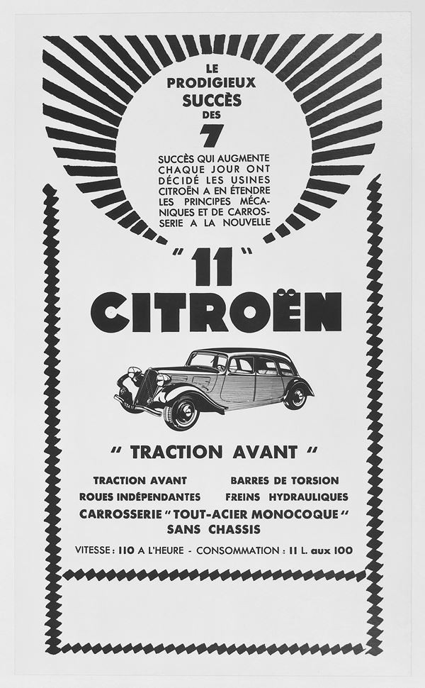 Citroën célèbre les 80 ans de sa Traction Avant