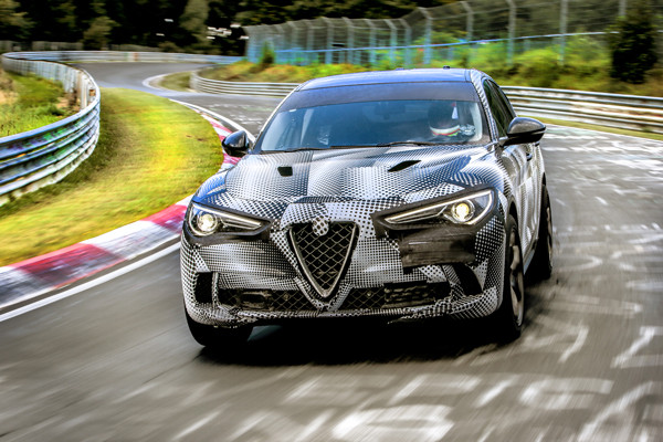 Alfa Romeo Stelvio Quadrifoglio: le SUV le plus rapide sur le Nürburgring