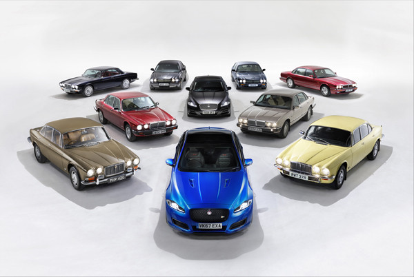 La berline Jaguar XJ célèbre ses 50 ans