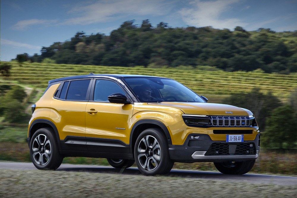 Le SUV Jeep Avenger élu « Car of the Year » 2023