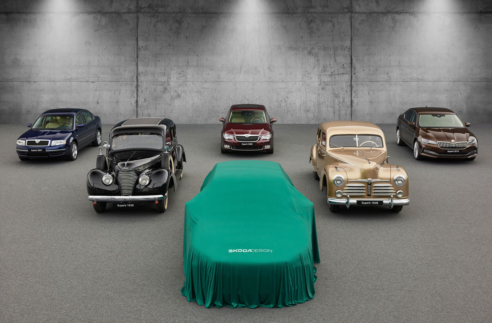 La Skoda Superb célèbre ses 90 ans