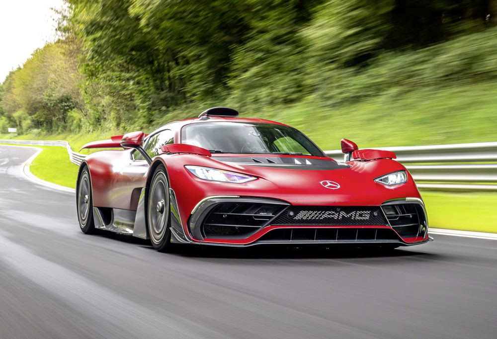 L'hypercar Mercedes-AMG One bat son propre record du tour sur le Nürburgring-Nordschleife