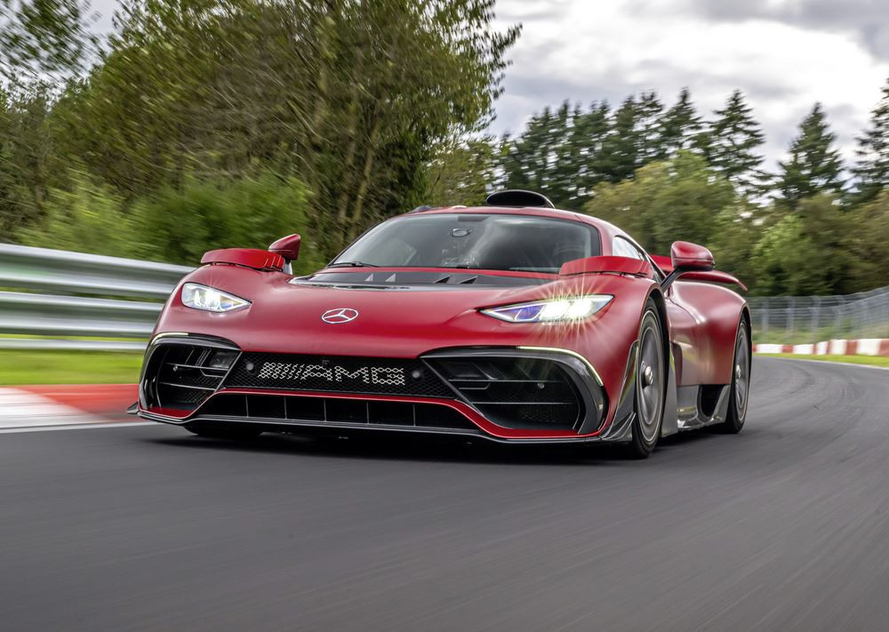 L'hypercar Mercedes-AMG One bat son propre record du tour sur le Nürburgring-Nordschleife