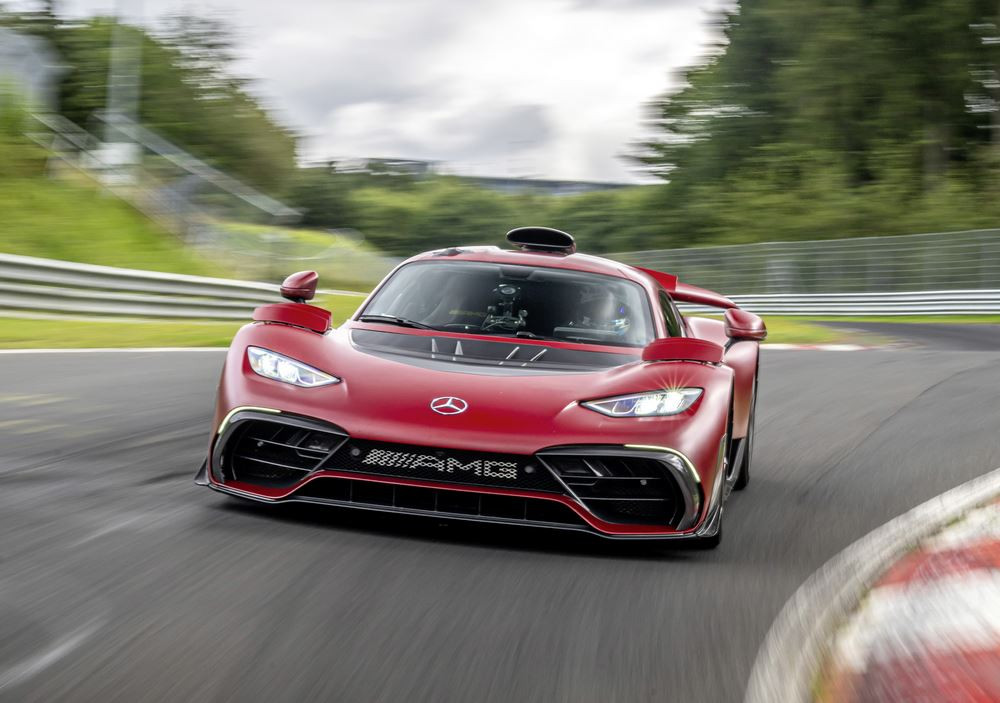 L'hypercar Mercedes-AMG One bat son propre record du tour sur le Nürburgring-Nordschleife