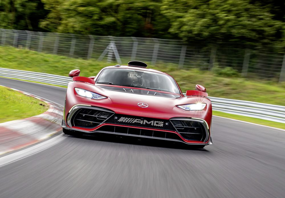 L'hypercar Mercedes-AMG One bat son propre record du tour sur le Nürburgring-Nordschleife