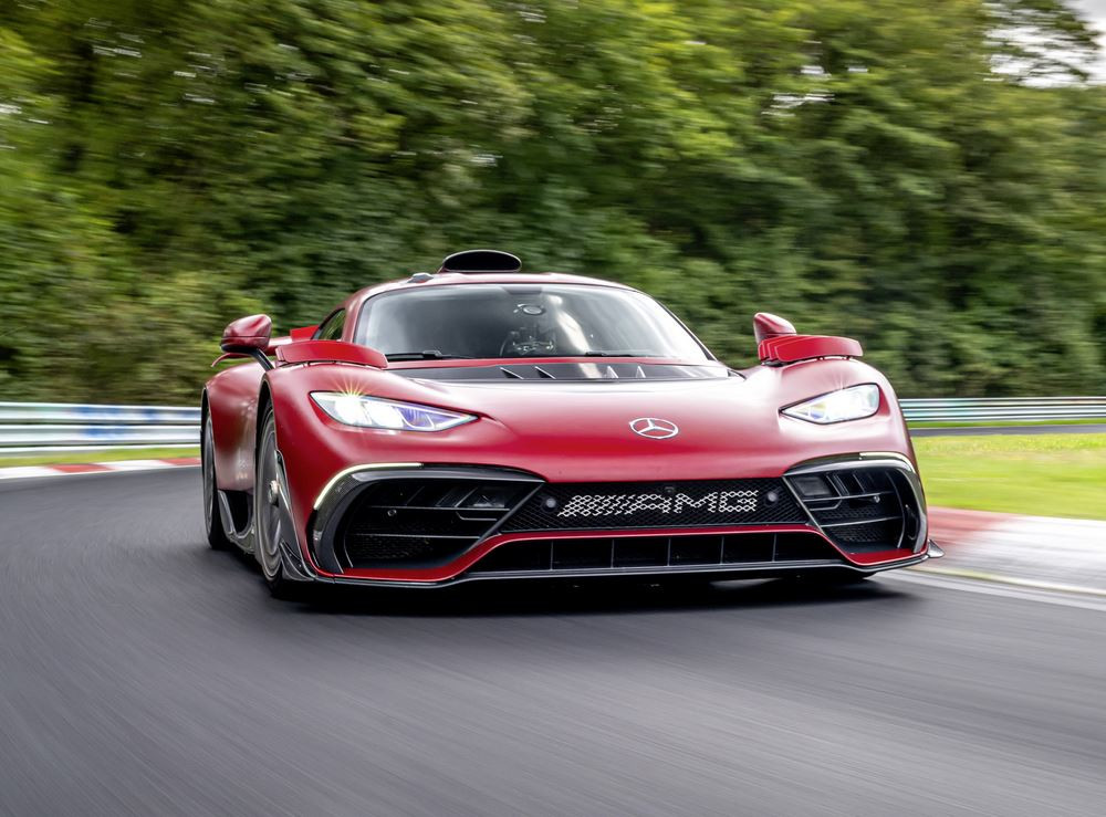L'hypercar Mercedes-AMG One bat son propre record du tour sur le Nürburgring-Nordschleife