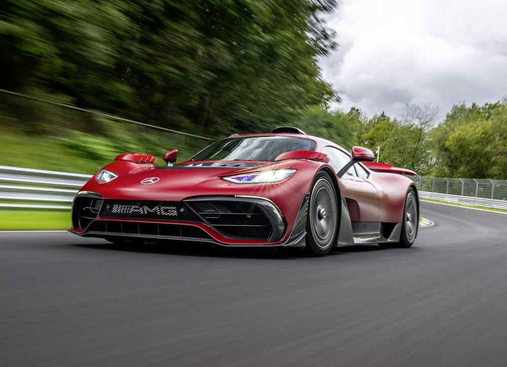 L'hypercar Mercedes-AMG One bat son propre record du tour sur le Nürburgring-Nordschleife