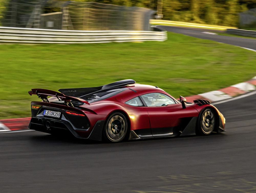 L'hypercar Mercedes-AMG One bat son propre record du tour sur le Nürburgring-Nordschleife