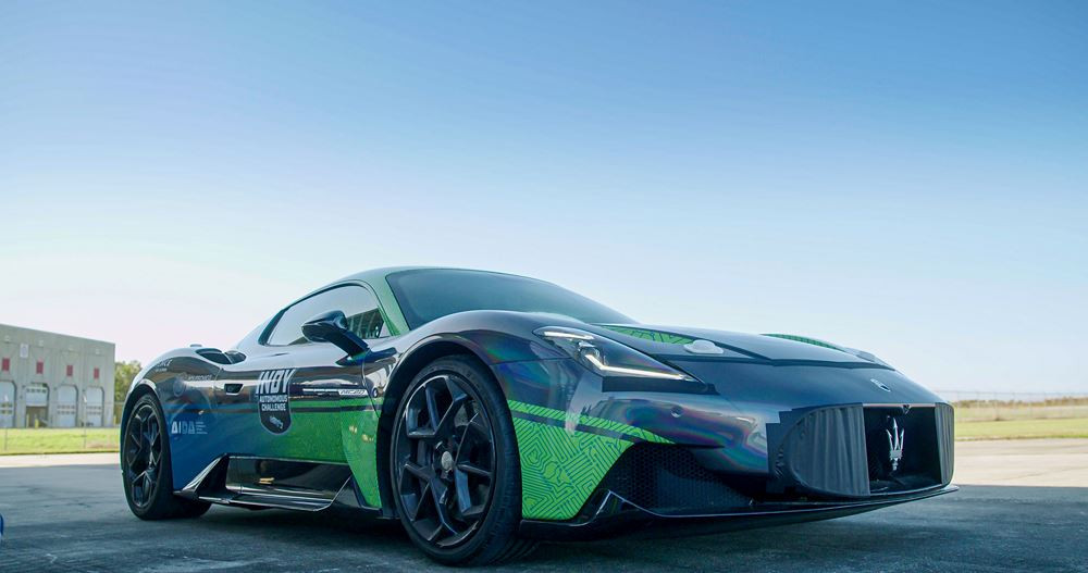 L'IAC Maserati MC20 établit un record du monde de vitesse en conduite autonome