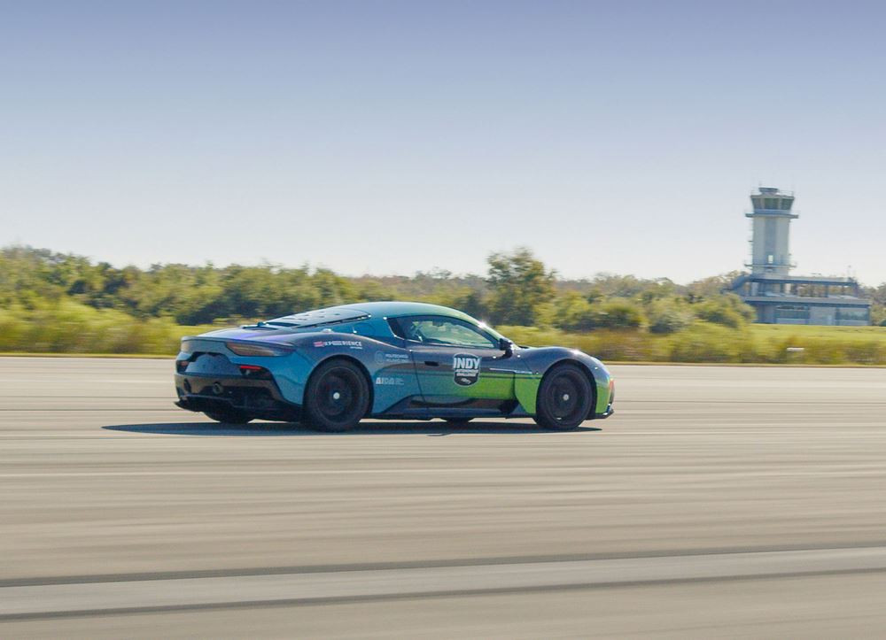 L'IAC Maserati MC20 établit un record du monde de vitesse en conduite autonome