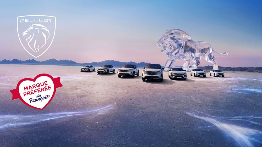 La marque Peugeot élue marque préférée des français dans la catégorie « constructeurs automobiles » en 2025