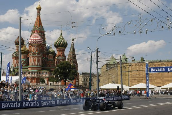 Une course-spectacle de Formule 1 autour du Kremlin !