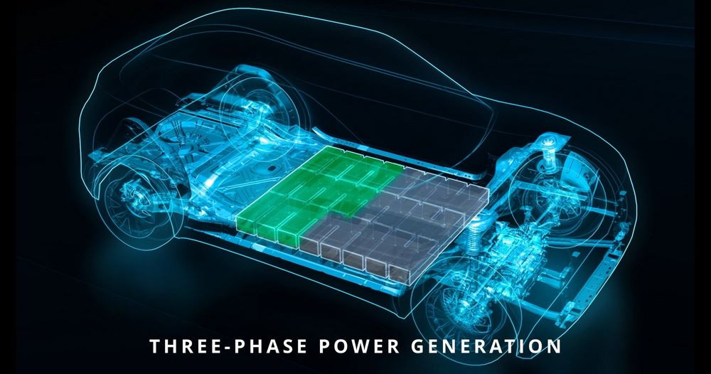 Le système « Intelligent Battery Integrated System » permet de supprimer le chargeur et l'onduleur