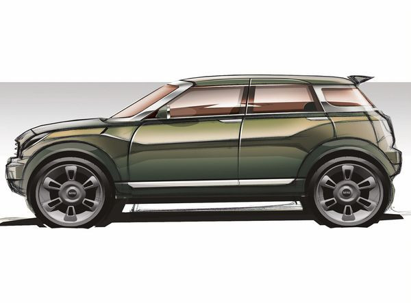 MINI présente le concept Crossover annonciateur de la MINI 4x4
