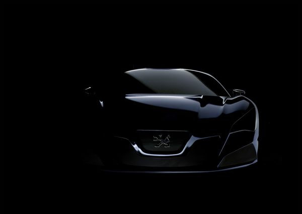Le concept-car Peugeot RC HYmotion4 illustre les orientations futures de Peugeot