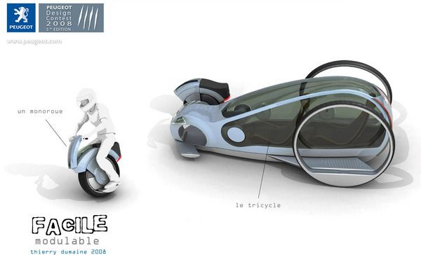 Retrouvez les projets présentés au 5ème concours de design automobile organisé par Peugeot