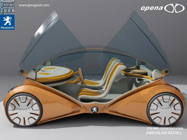 Retrouvez les projets présentés au 5ème concours de design automobile organisé par Peugeot