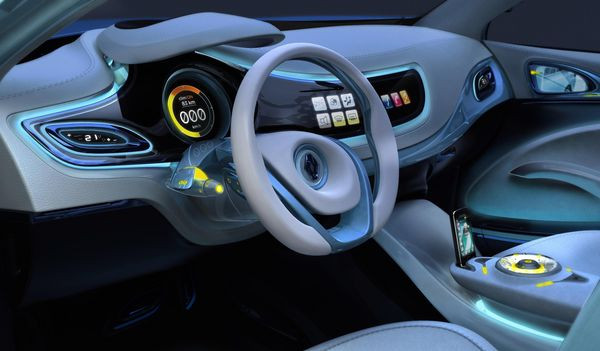 Renault présente le Fluence Z.E. Concept, la première voiture électrique Renault
