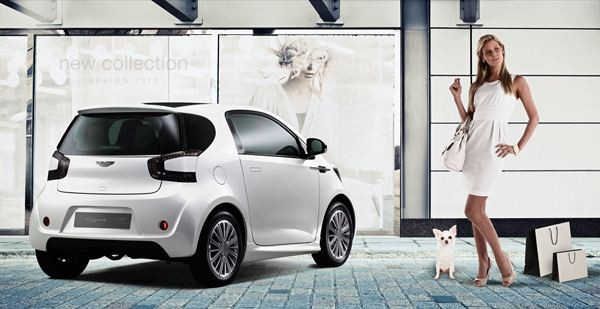 Première mondiale pour le concept Cygnet d'Aston Martin à Genève
