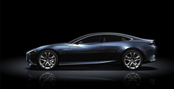 Le concept Mazda Shinari exprime le nouveau thème stylistique de Mazda