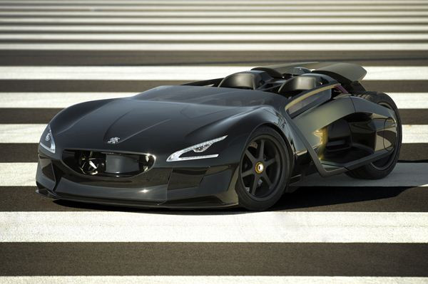 Peugeot lève le voile sur son concept de roadster électrique EX1