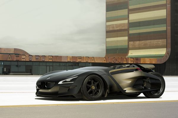 Peugeot lève le voile sur son concept de roadster électrique EX1