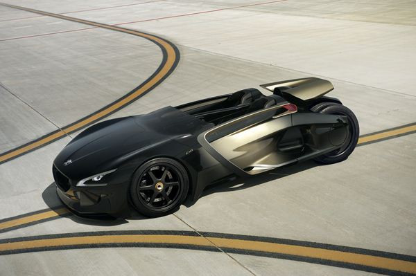 Peugeot lève le voile sur son concept de roadster électrique EX1