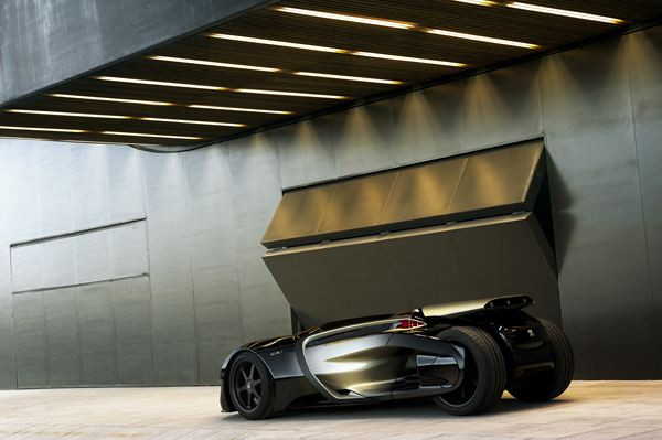 Peugeot lève le voile sur son concept de roadster électrique EX1