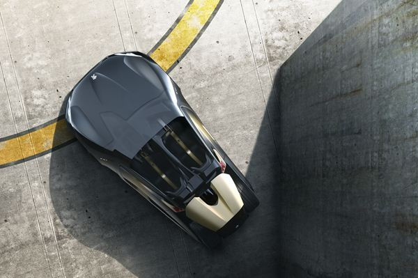 Peugeot lève le voile sur son concept de roadster électrique EX1