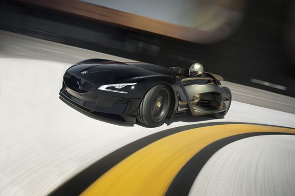 Peugeot lève le voile sur son concept de roadster électrique EX1