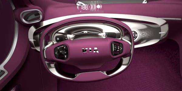 Un concept de microvoiture électrique Kia de trois mètres