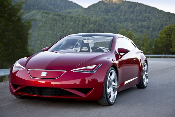 Seat présente le concept électrique sportif Seat Ibe à Paris