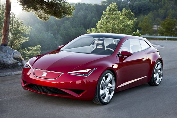 Seat présente le concept électrique sportif Seat Ibe à Paris