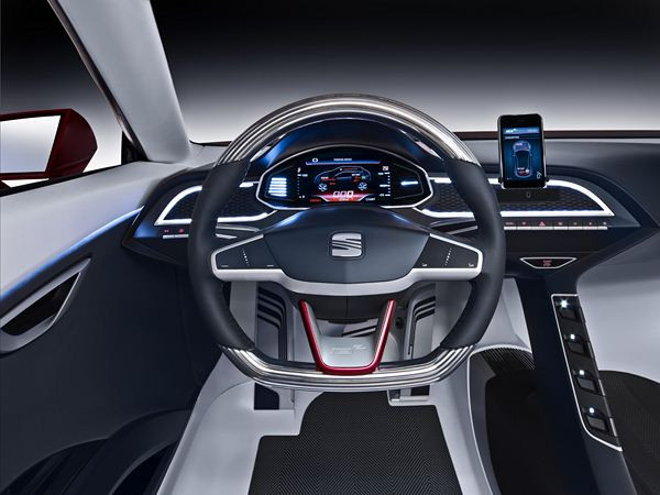 Seat présente le concept électrique sportif Seat Ibe à Paris
