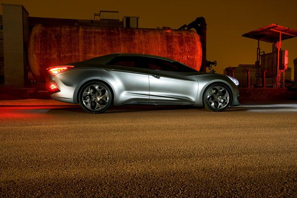 Le concept i-flow illustre les futures orientations stylistiques de Hyundai